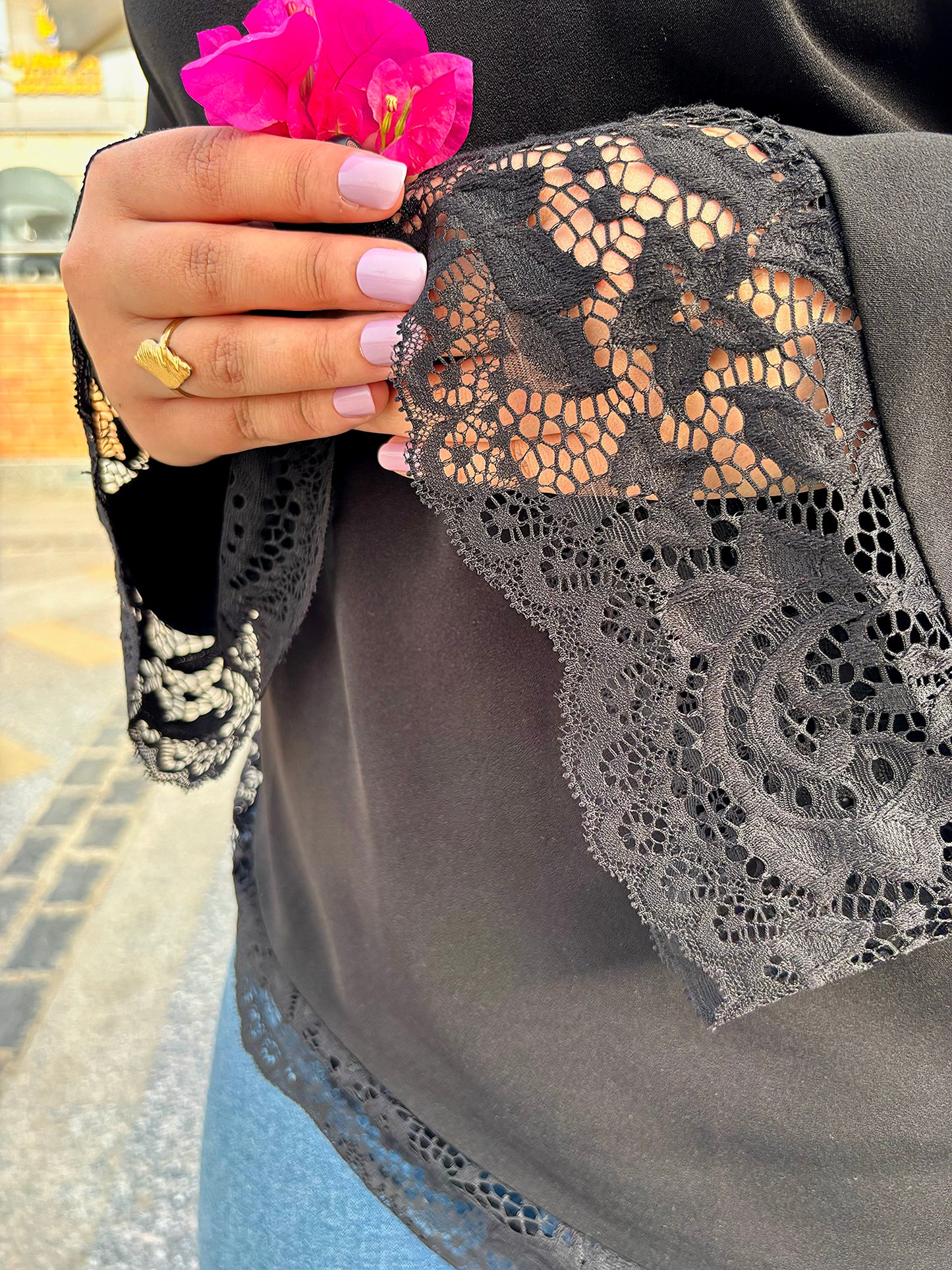 The soft blouse
